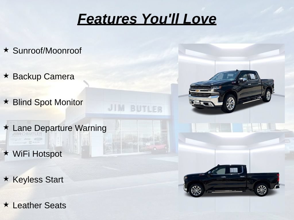 Used 2020 Chevrolet Silverado 1500 LTZ w/ LTZ Premium Package AWD/4WD image 15