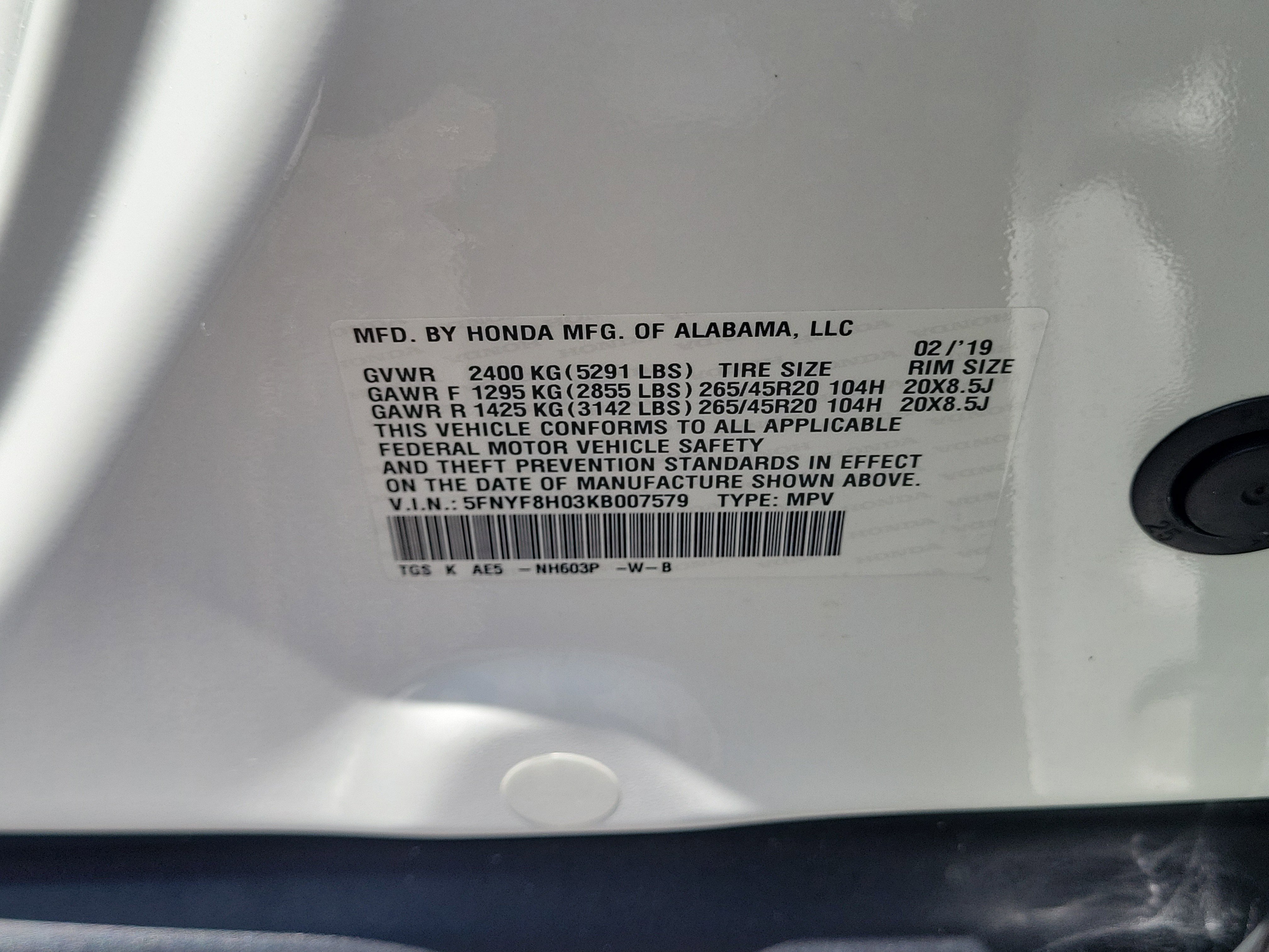 Used 2019 Honda Passport Elite image 34