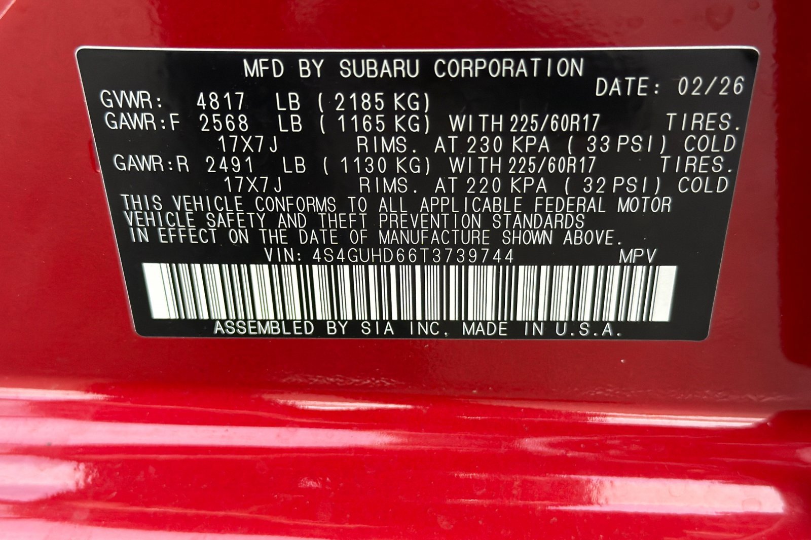 New 2026 Subaru Crosstrek 2.0i Premium image 26