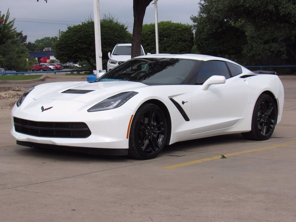 Used 2019 Chevrolet Corvette Stingray Coupe w/ Carbon Flash Badge Package image 3