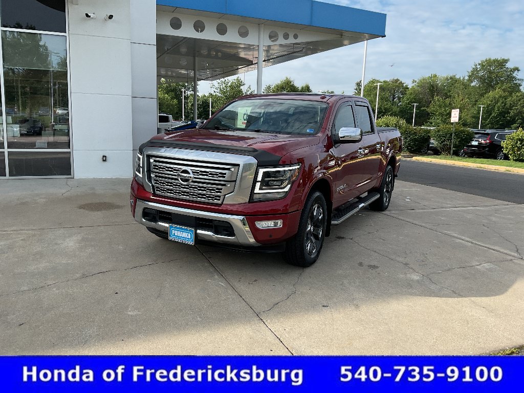 Used 2021 Nissan Titan Platinum Reserve w/ Moonroof Package AWD/4WD image 1