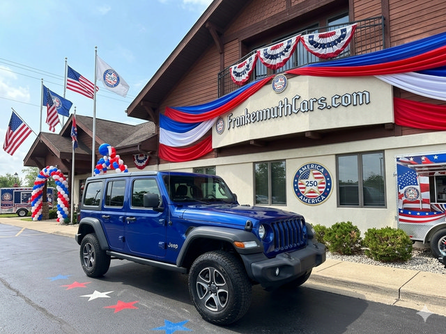 Used 2020 Jeep Wrangler Unlimited Sport S AWD/4WD image 1