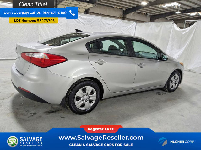 Used 2015 Kia Forte LX w/ Popular Package FWD image 4