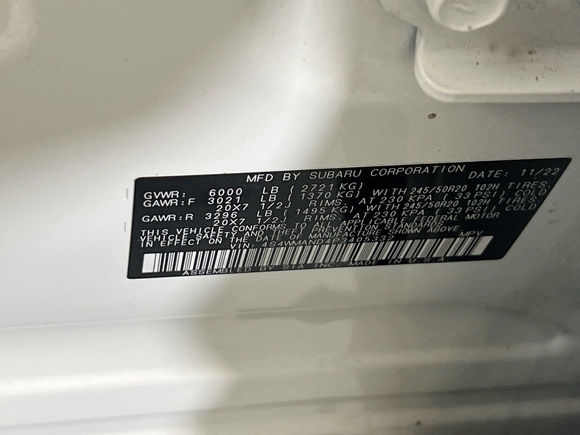 Used 2023 Subaru Ascent Limited image 32