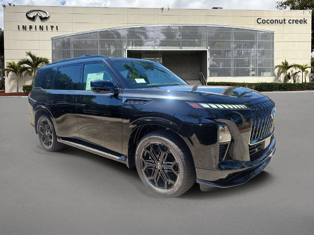 New 2027 INFINITI QX80 Sensory w/ Sport Exterior Package AWD/4WD 360° Tour