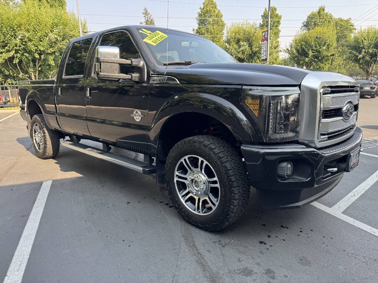 Used 2014 Ford F350 Platinum w/ FX4 Off-Road Package AWD/4WD image 6