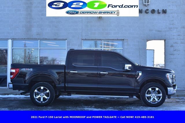 Used 2021 Ford F150 Lariat w/ Equipment Group 502A High image 3