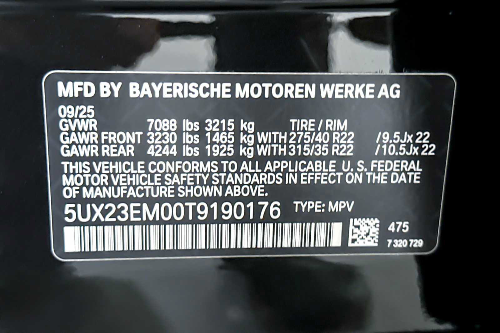New 2026 BMW X7 xDrive40i w/ M Sport Package image 27