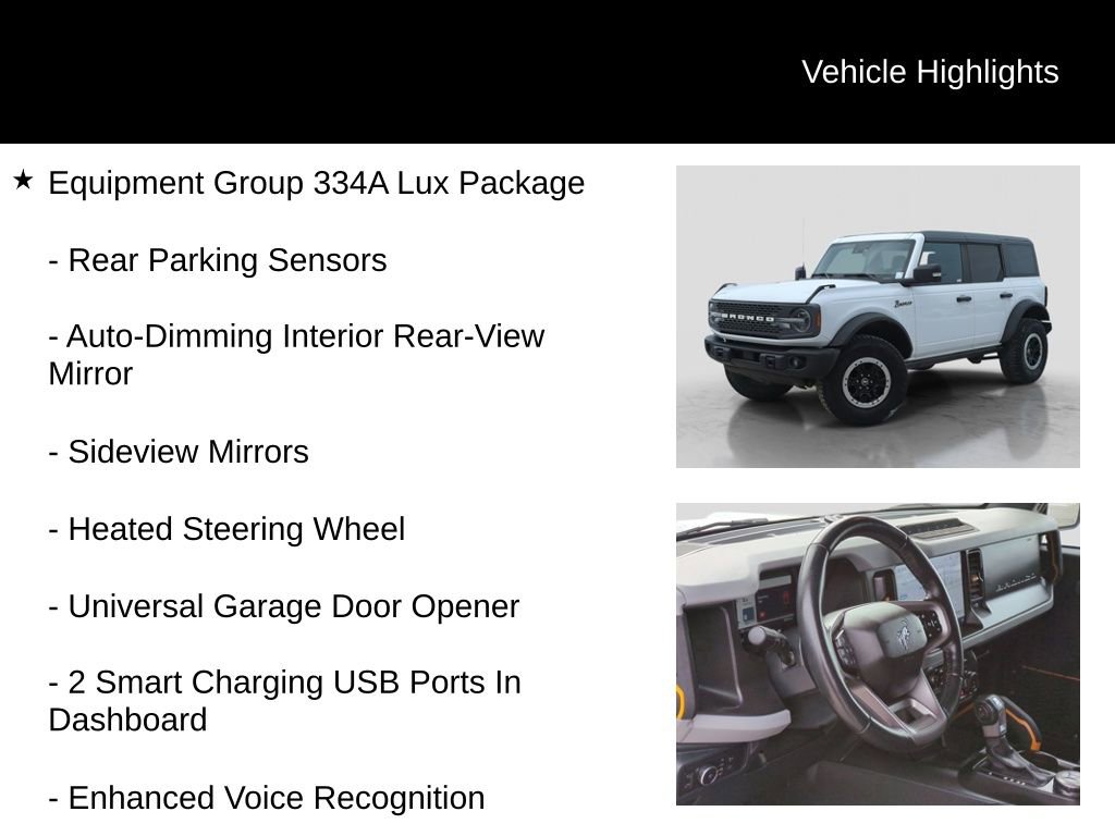 Certified 2022 Ford Bronco Badlands image 16