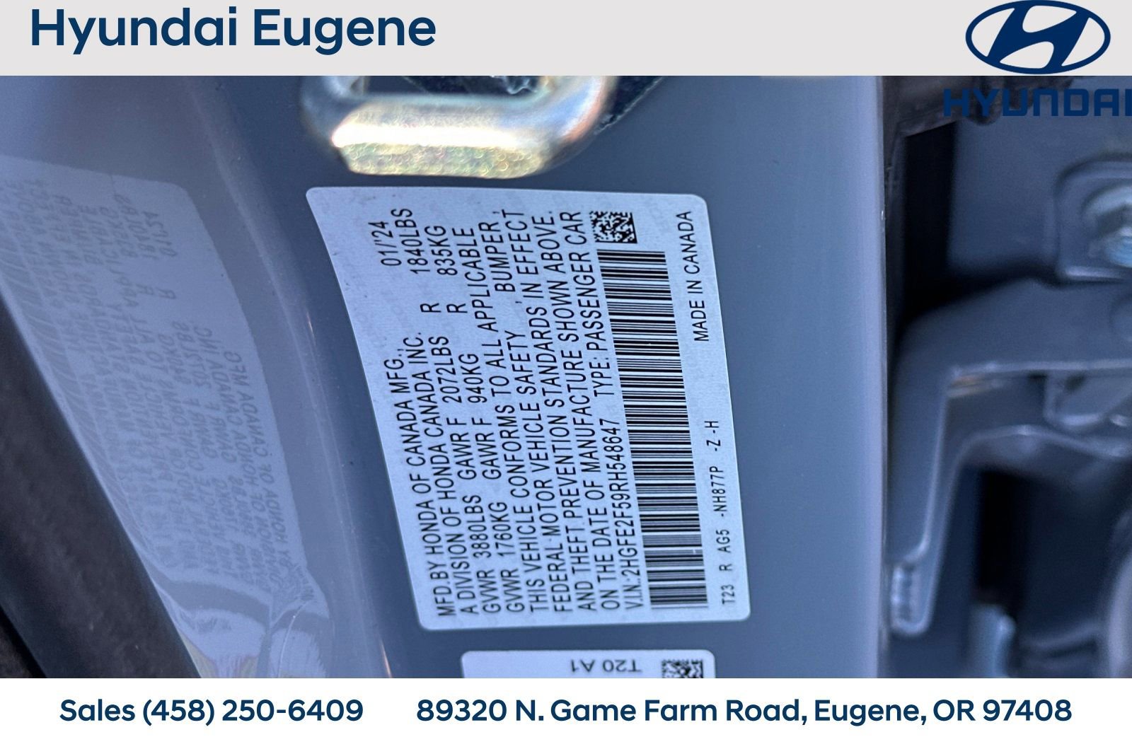 Used 2024 Honda Civic Sport image 34