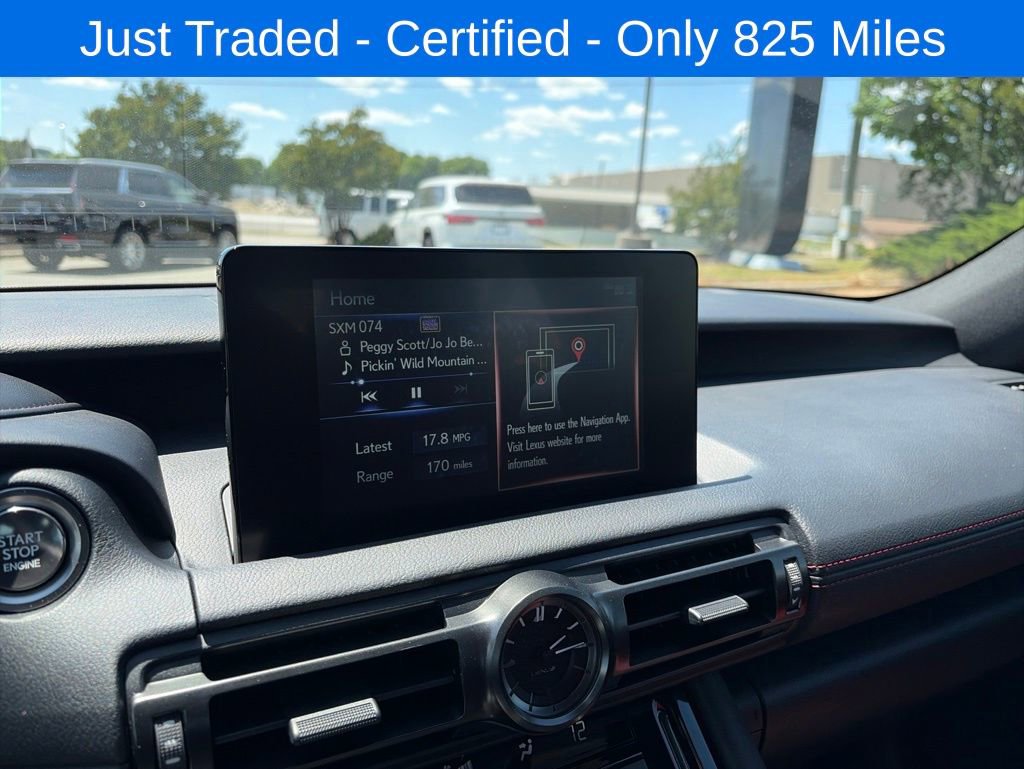 Certified 2025 Lexus IS 350 F Sport RWD image 9