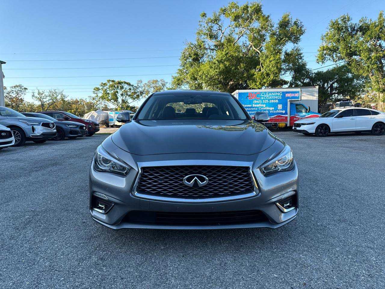 Used 2021 INFINITI Q50 Luxe w/ Seat & Sound Package image 10