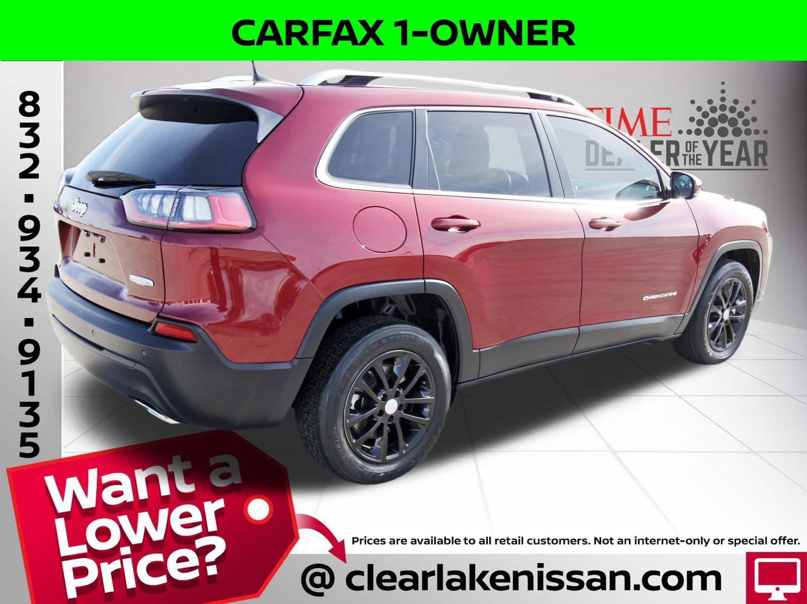 Used 2021 Jeep Cherokee Latitude Lux image 7