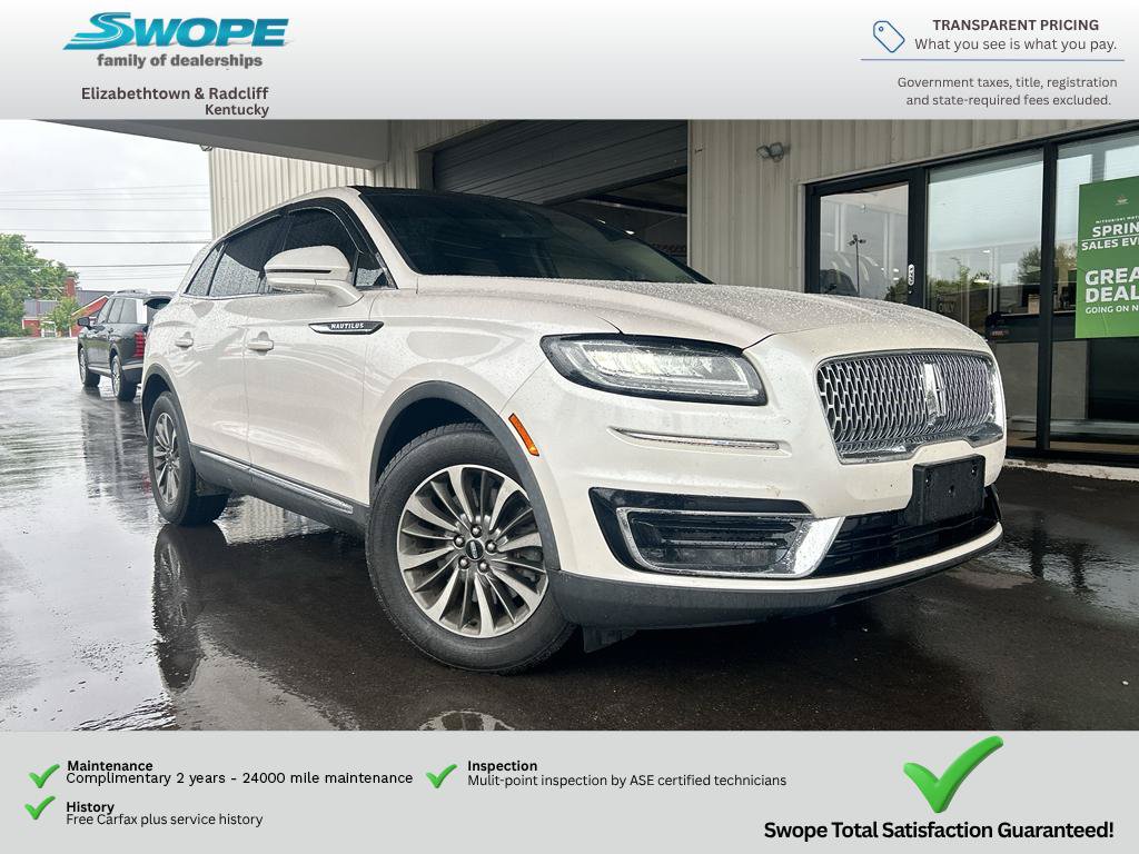 Used 2019 Lincoln Nautilus Select FWD image 1