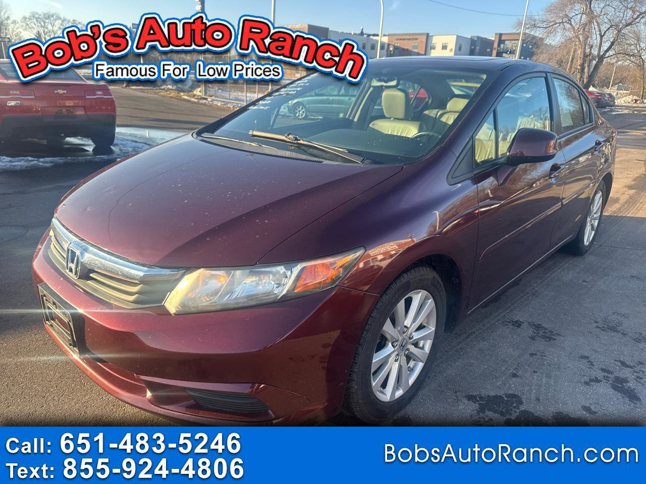 Used 2012 Honda Civic EX-L