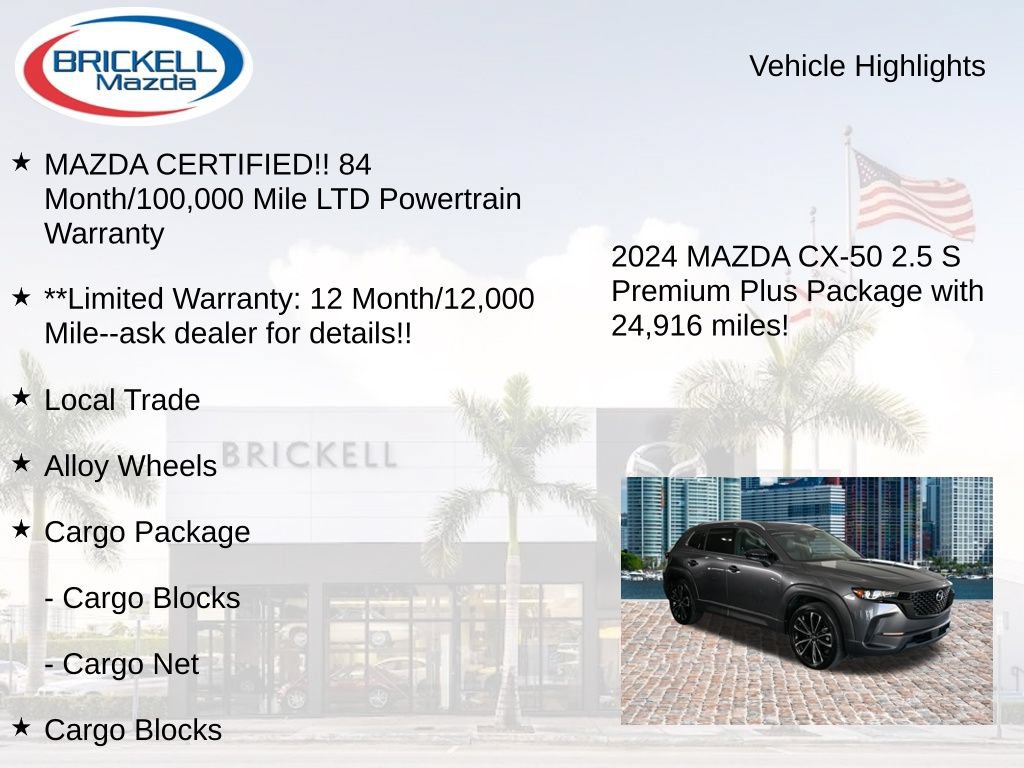 Used 2024 MAZDA CX-50 AWD 2.5 S image 17