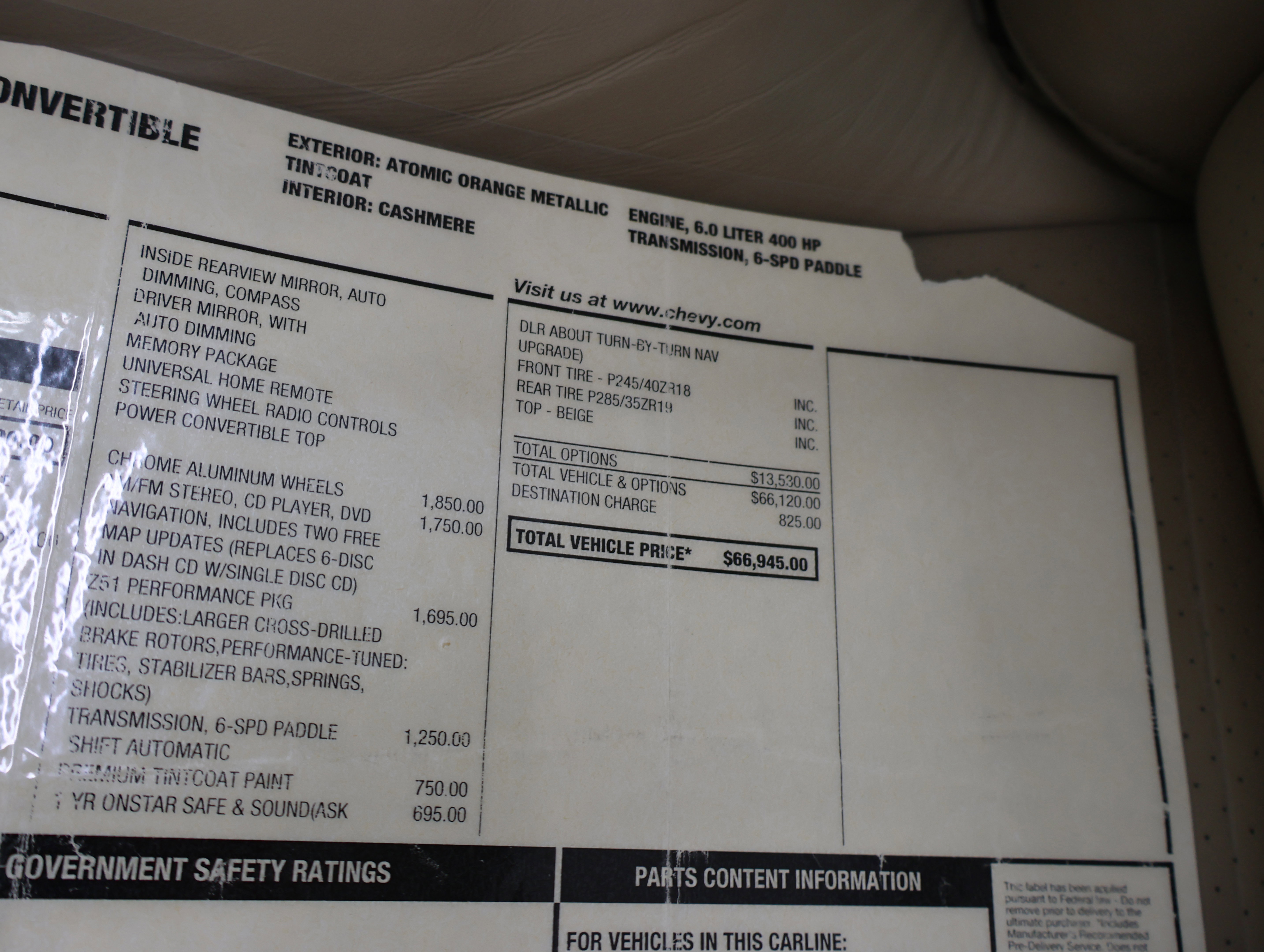 Used 2007 Chevrolet Corvette Convertible w/ Preferred Equipment Group image 42