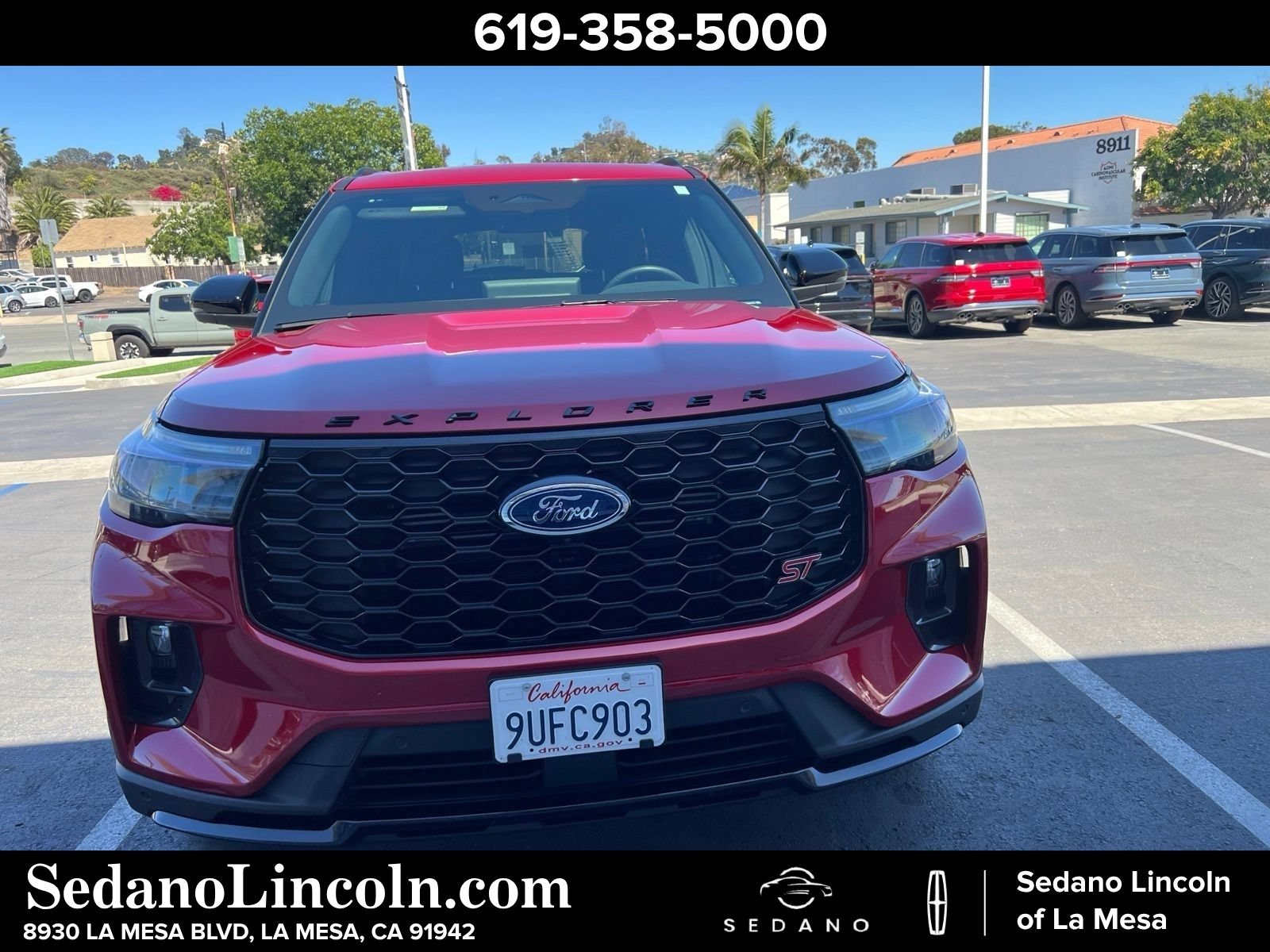 Used 2025 Ford Explorer ST w/ Sun And Sound Package RWD image 1