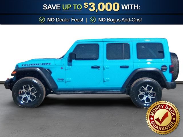 Used 2021 Jeep Wrangler Unlimited Rubicon w/ Steel Bumper Group AWD/4WD image 2