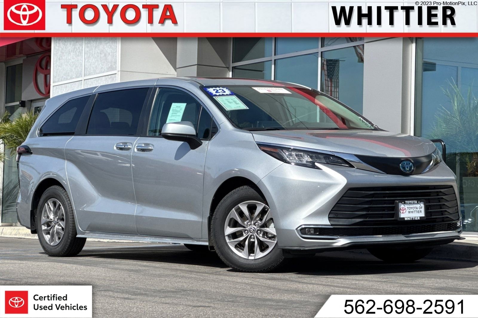 Certified 2023 Toyota Sienna XLE