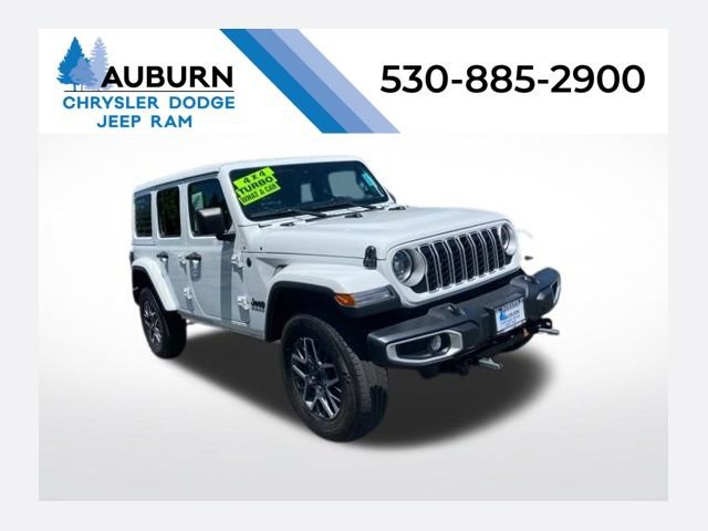 Used 2025 Jeep Wrangler Unlimited Sahara AWD/4WD image 1