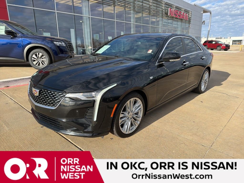 Used 2023 Cadillac CT4 Premium Luxury w/ Climate Package RWD image 1