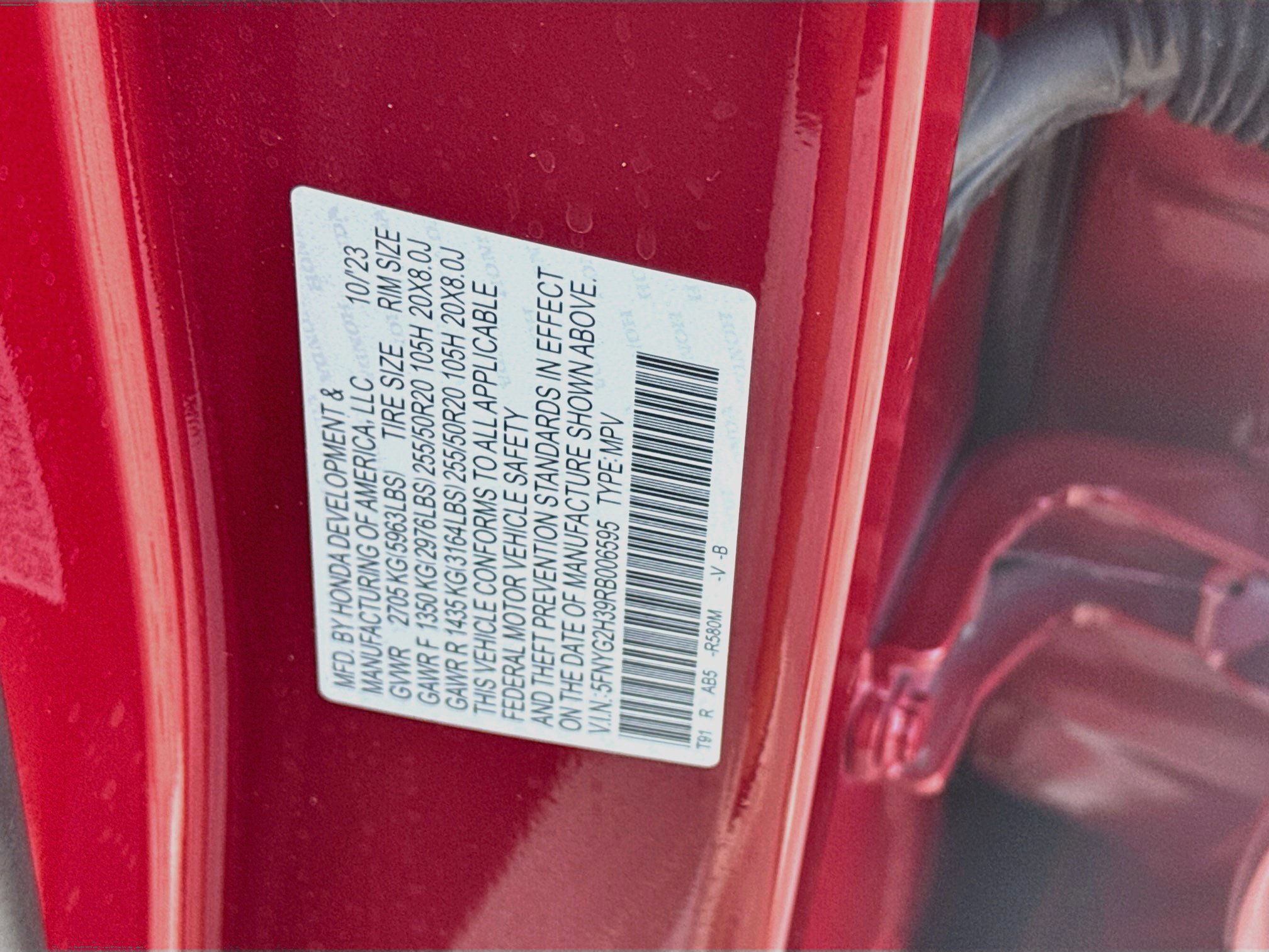 Certified 2024 Honda Pilot Sport image 37