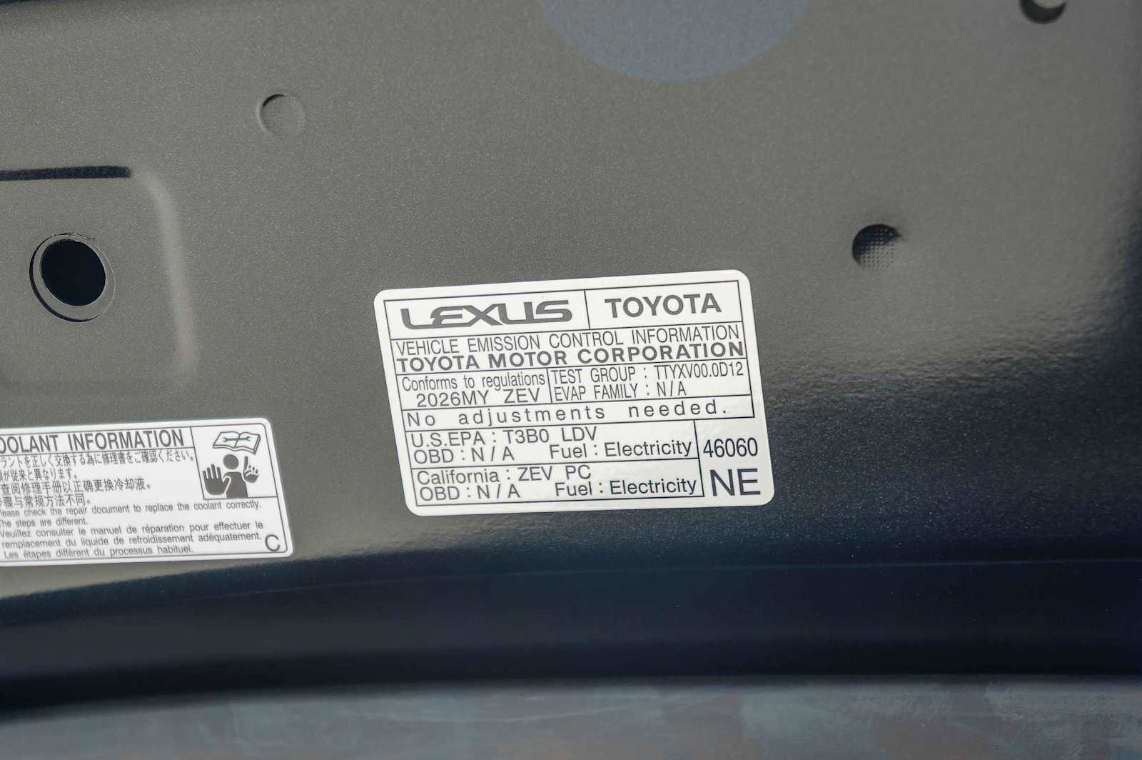 New 2026 Lexus ES 350e FWD image 31