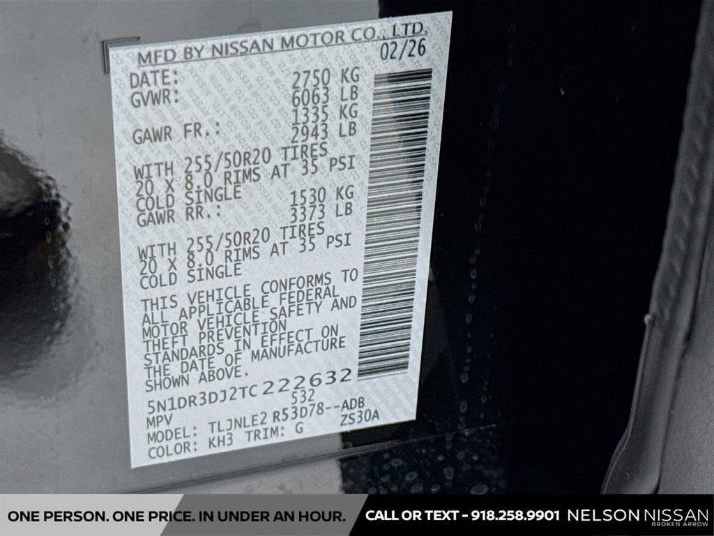 New 2026 Nissan Pathfinder Platinum image 34