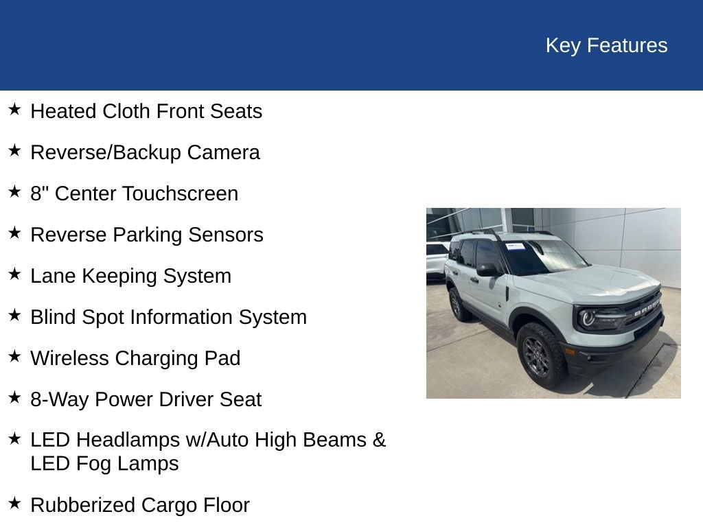 Used 2022 Ford Bronco Sport Big Bend w/ Convenience Package image 31