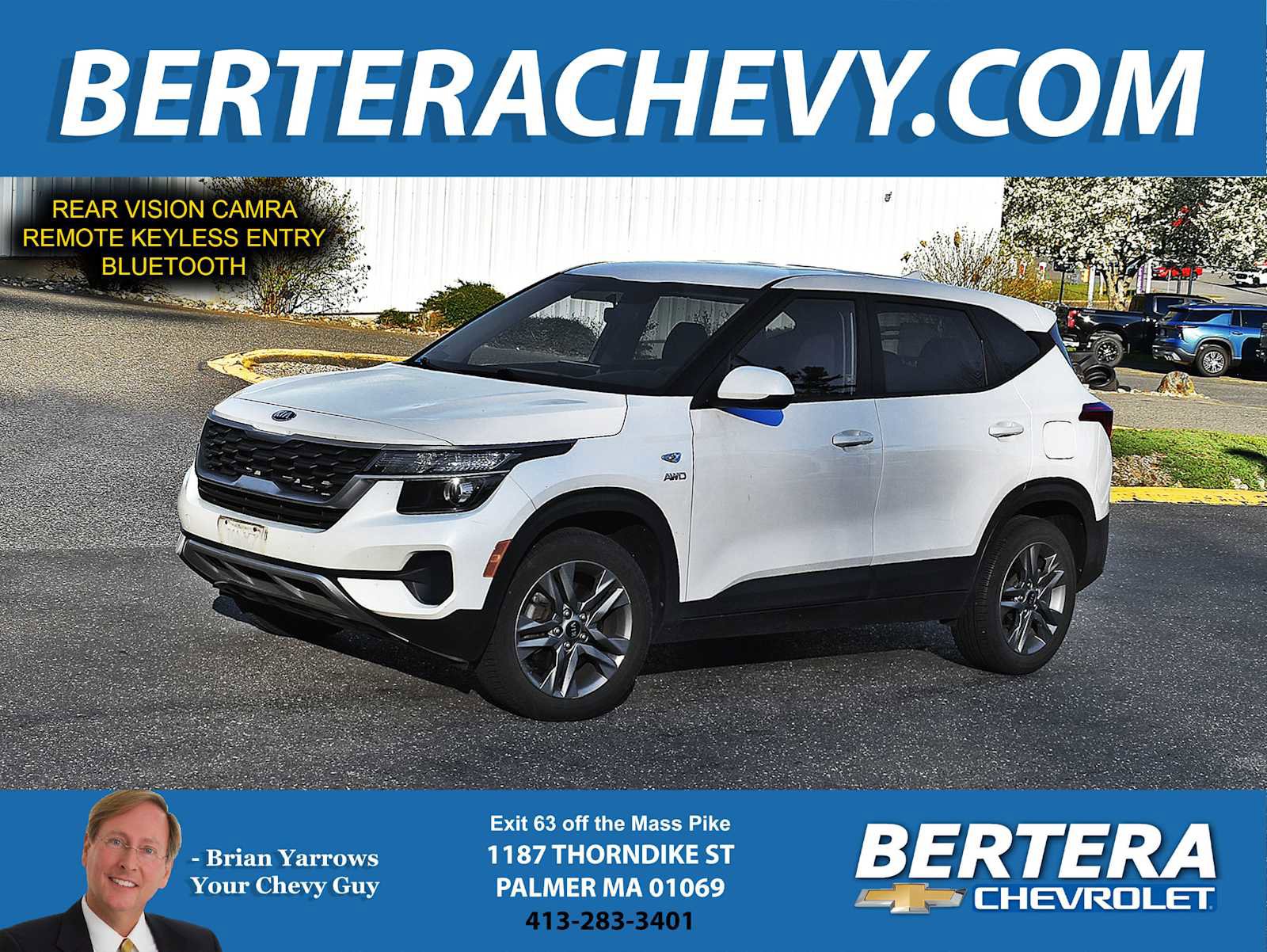 Used 2021 Kia Seltos LX AWD/4WD image 1