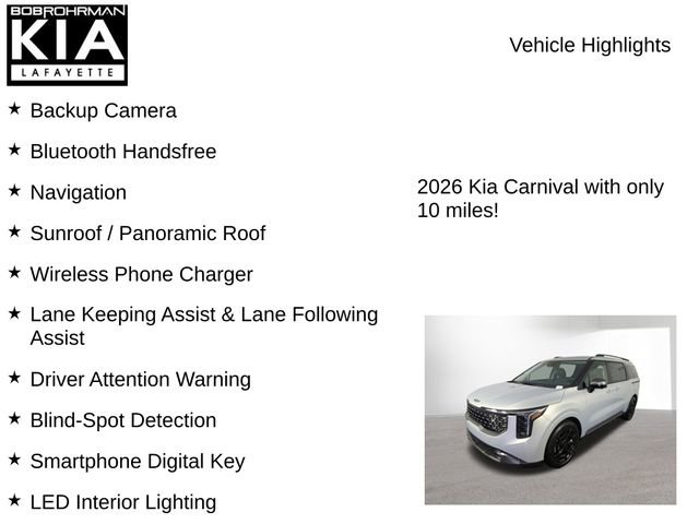 New 2026 Kia Carnival SX image 7