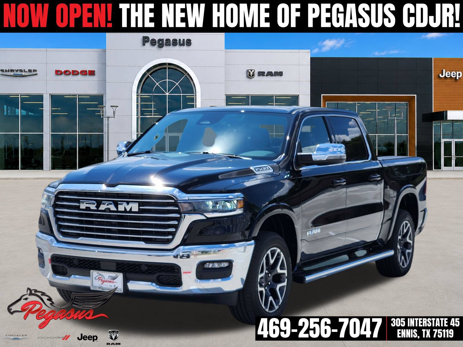New 2026 RAM 1500 Laramie w/ Chrome Appearance Group AWD/4WD image 2
