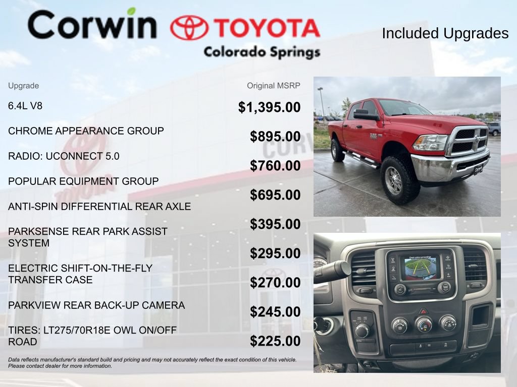 Used 2016 RAM 2500 Tradesman w/ Chrome Appearance Group AWD/4WD image 4