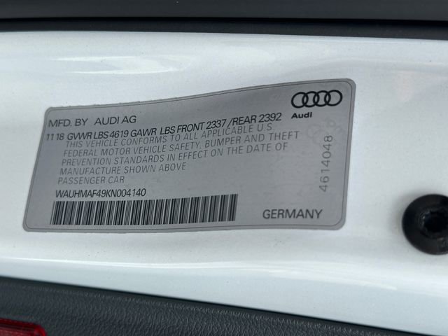 Used 2019 Audi A4 2.0T Premium Plus w/ Premium Plus Package FWD image 41