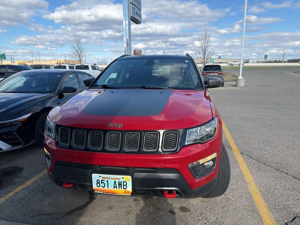 Used 2020 Jeep Compass Trailhawk w/ Leather Interior Group AWD/4WD image 12