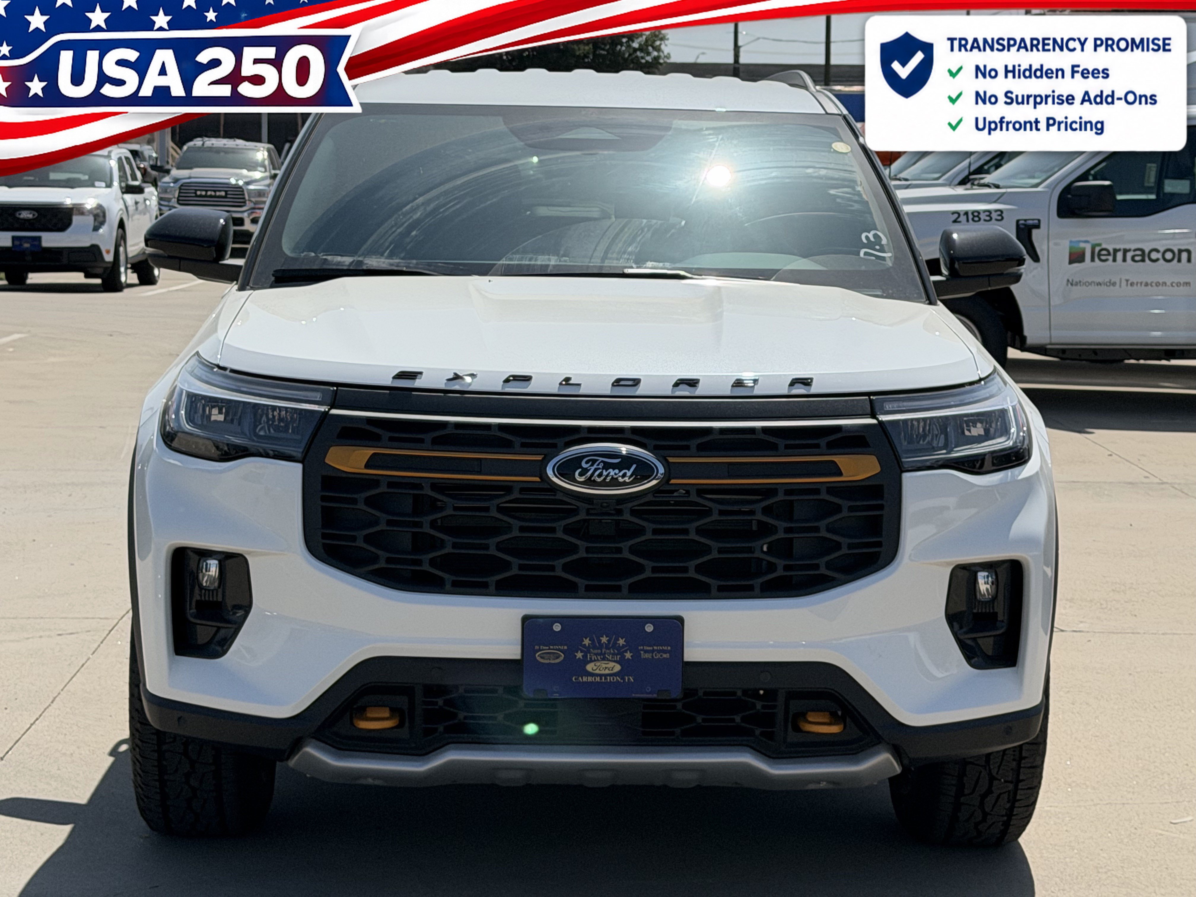 New 2026 Ford Explorer Tremor w/ Tremor Convenience Package AWD/4WD image 8