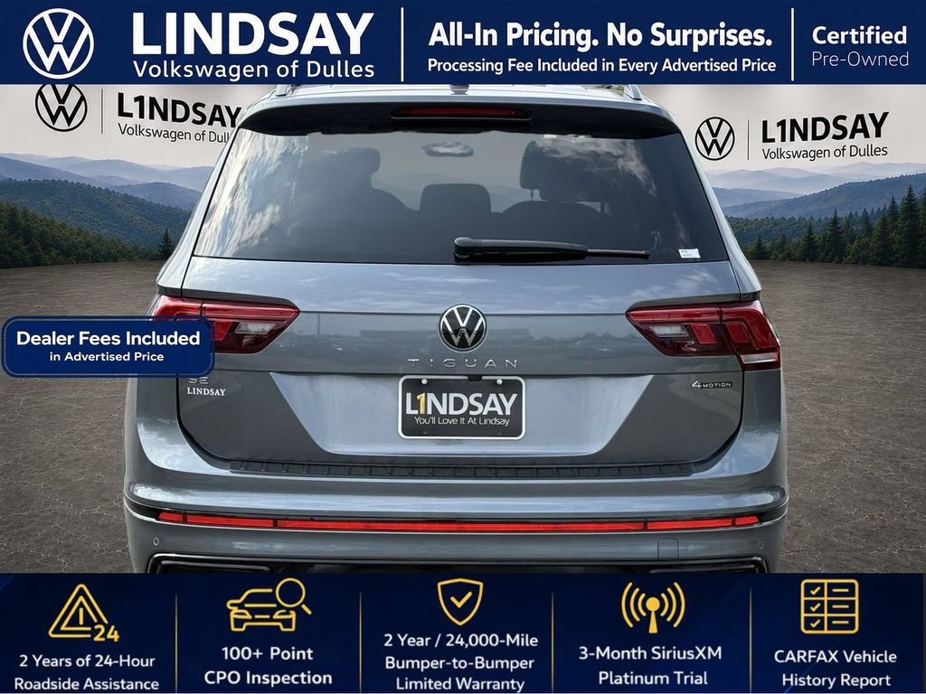 Certified 2022 Volkswagen Tiguan SE R-Line AWD/4WD image 6