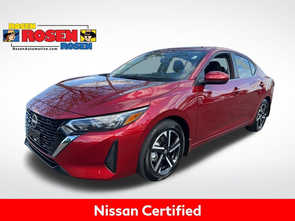 Certified 2024 Nissan Sentra SV w/ All-Weather Package FWD image 1