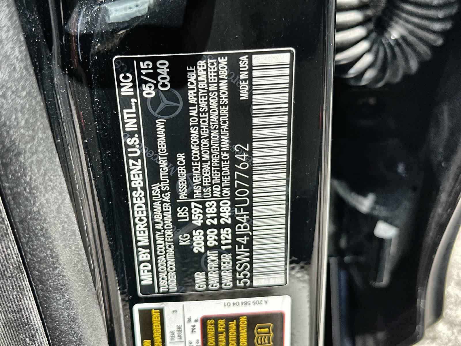 Used 2015 Mercedes-Benz C 300 Sedan image 24