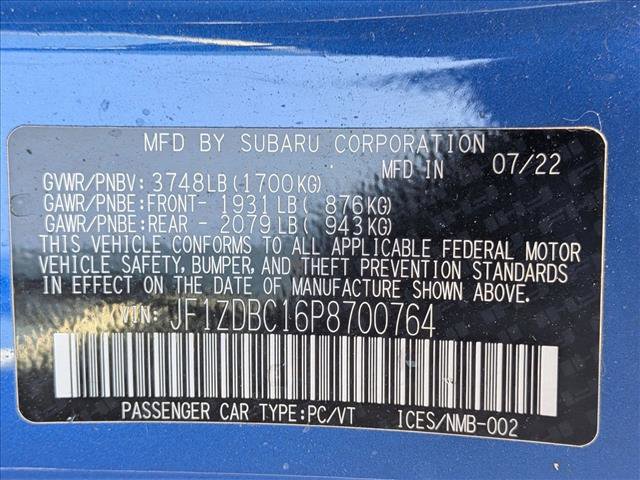 Used 2023 Subaru BRZ Premium RWD image 21