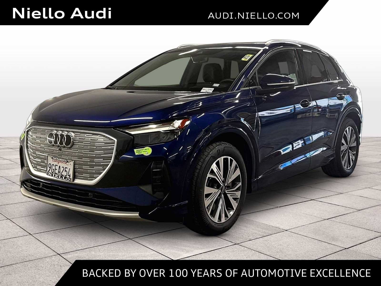 Used 2023 Audi Q4 e-tron Premium Plus w/ Premium Plus RWD image 1