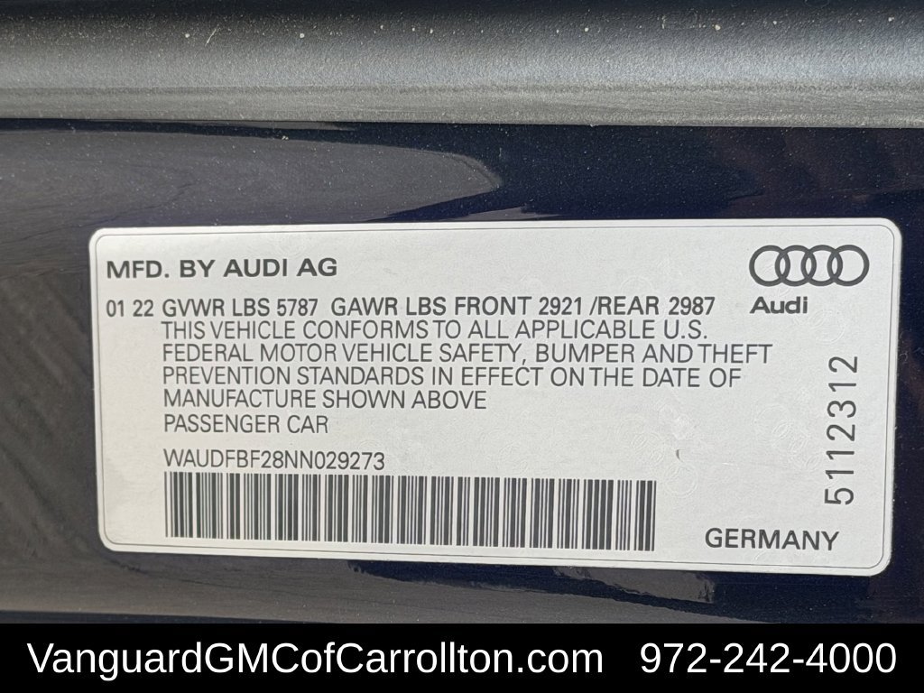 Used 2022 Audi S6 Premium Plus w/ S Sport Package AWD/4WD image 32