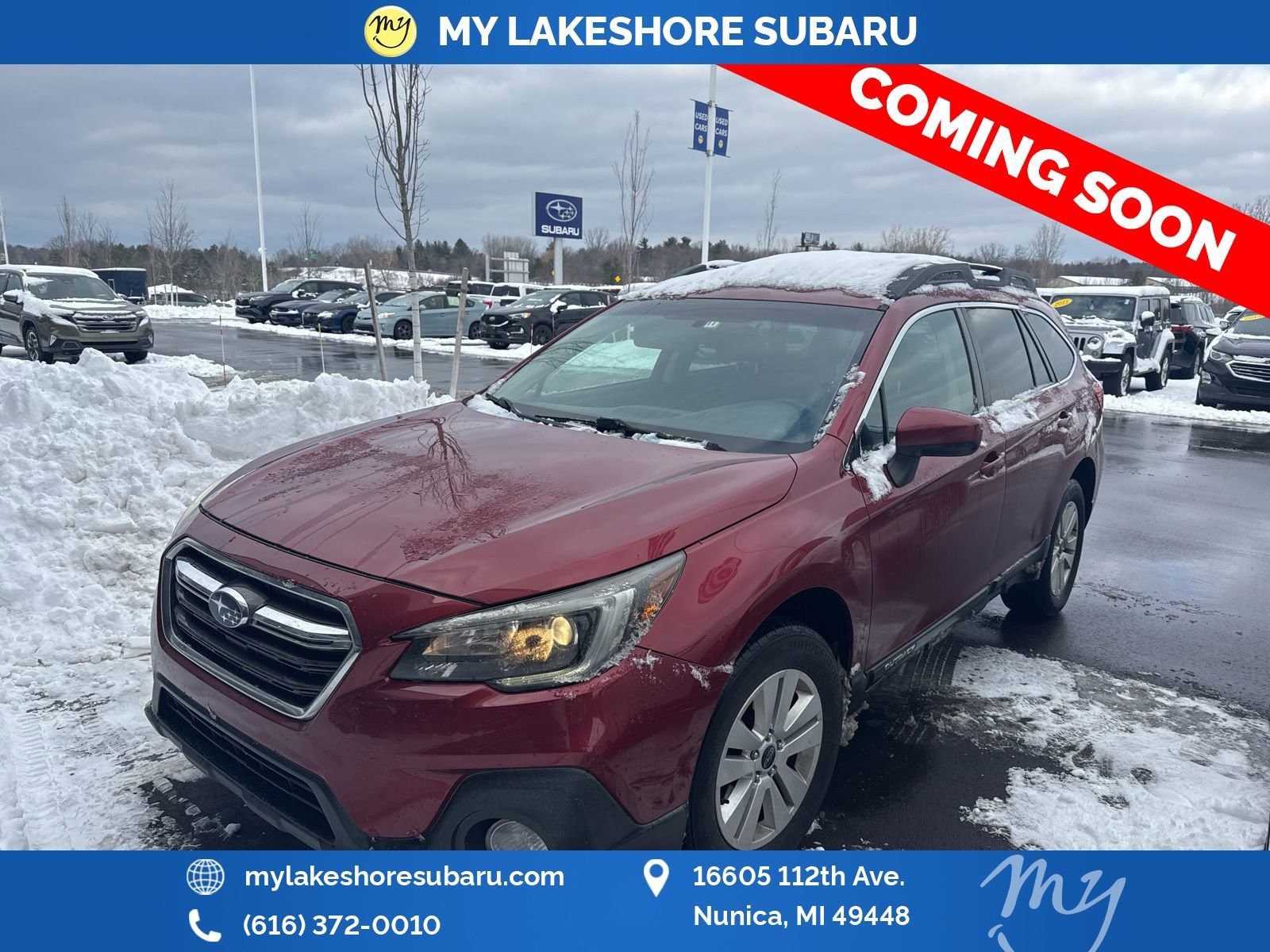 Used 2018 Subaru Outback 2.5i Premium image 3