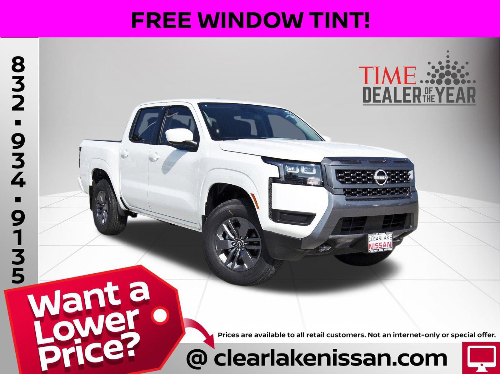 New 2026 Nissan Frontier SV w/ Tow Package image 1