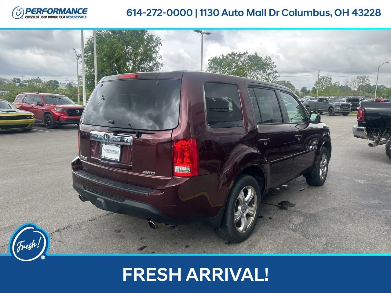 Used 2013 Honda Pilot EX image 4