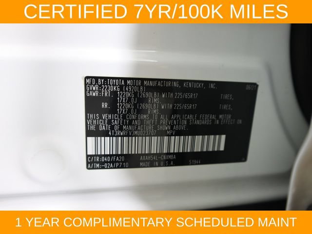 Used 2021 Toyota RAV4 XLE w/ Convenience Package AWD/4WD image 54