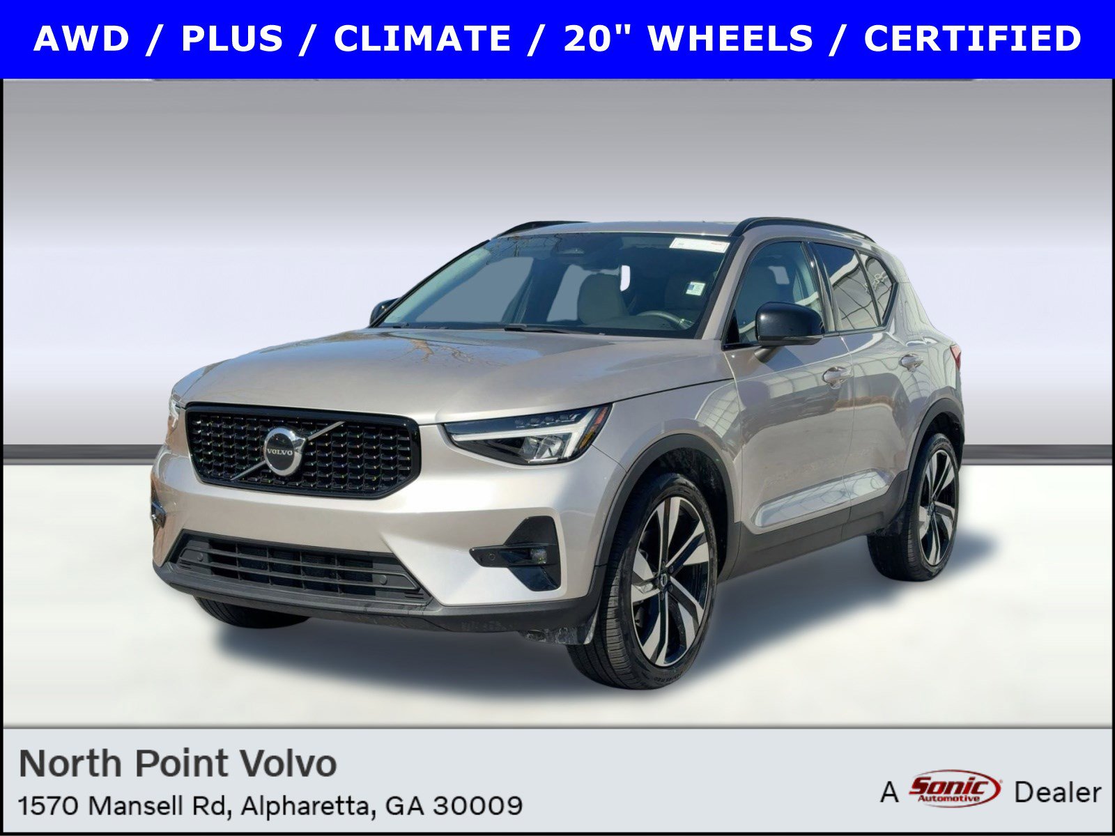 Certified 2023 Volvo XC40 B5 Plus w/ Climate Package