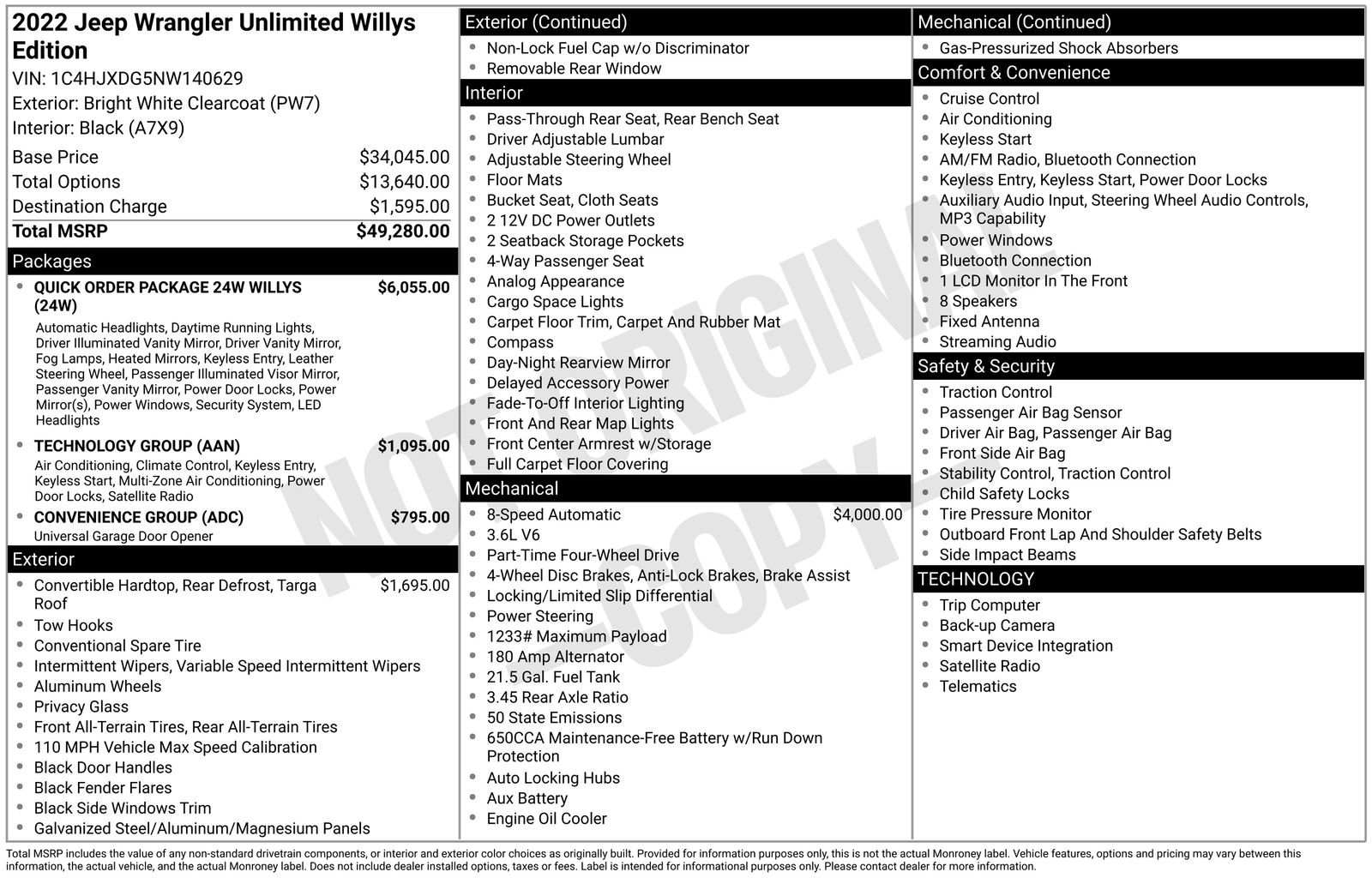 Used 2022 Jeep Wrangler Unlimited Sport image 31