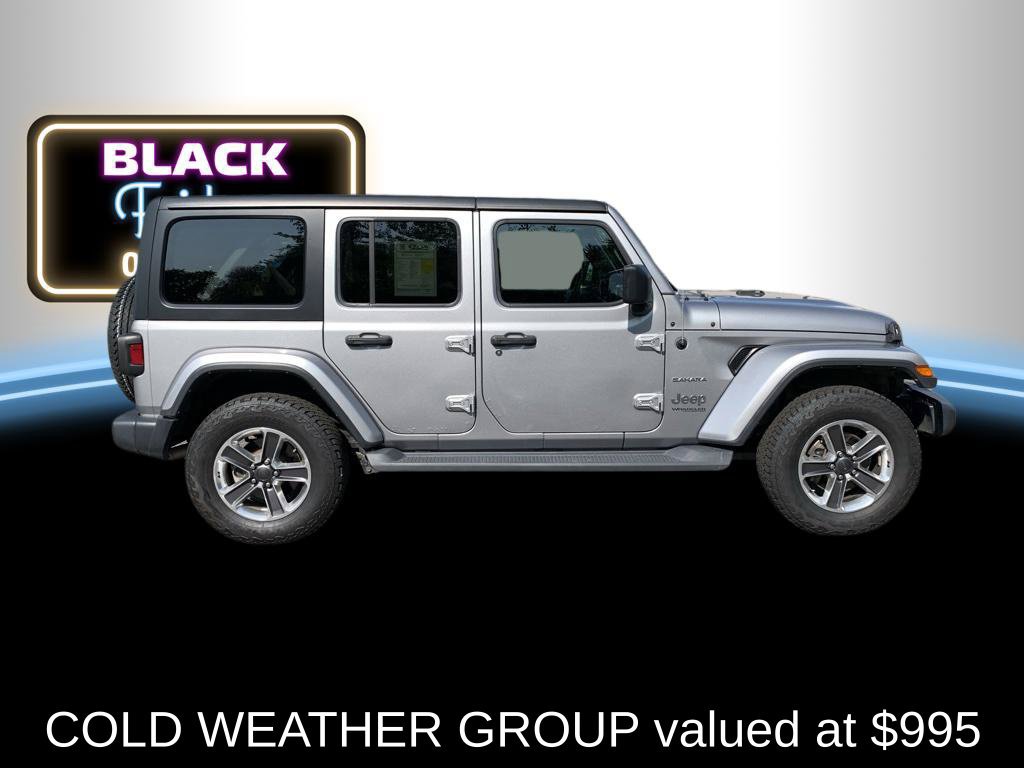 Certified 2020 Jeep Wrangler Unlimited Sahara w/ Cold Weather Group AWD/4WD image 2